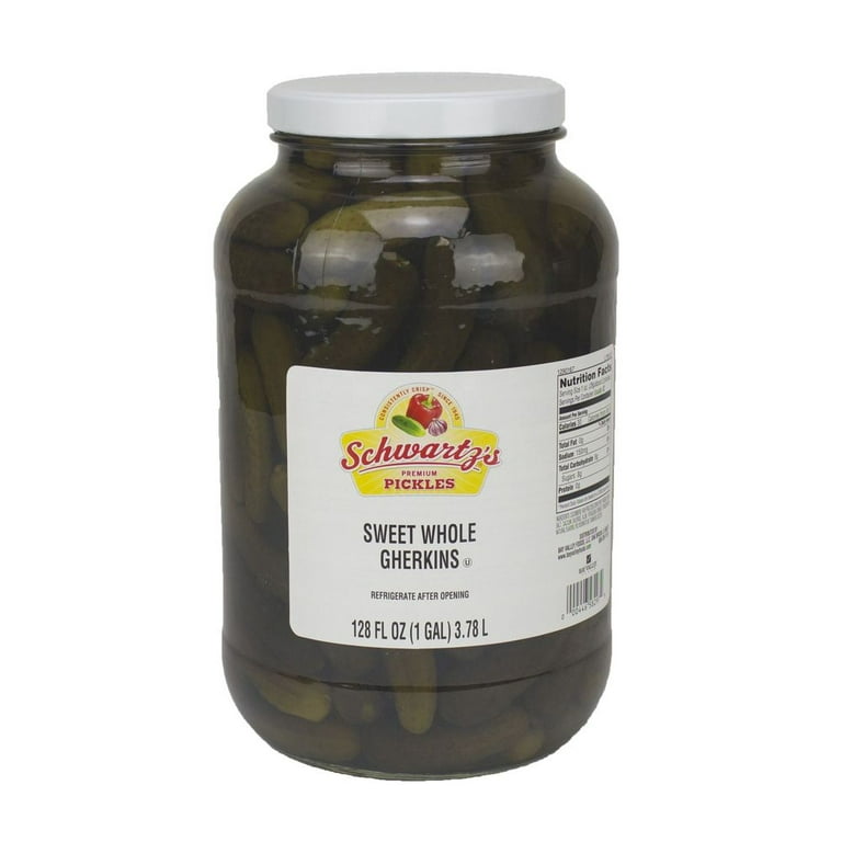 Gherkins Sweet 4/1gal Schwartz