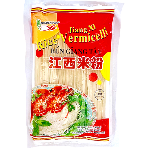Golden Pak Jiang Xi Rice Vermicelli 14oz Bag