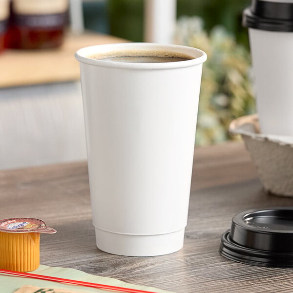 Cup 16oz Hot Cups White