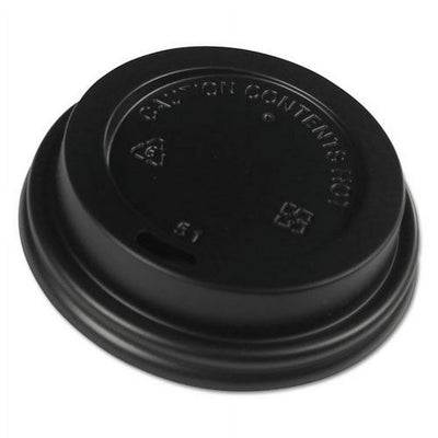 Lid Black 8oz Lids for Hot Cup 1000ct