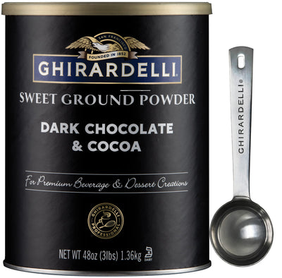 Ghirardelli Sweet Ground Dark Choc Cocoa 3lb 40975