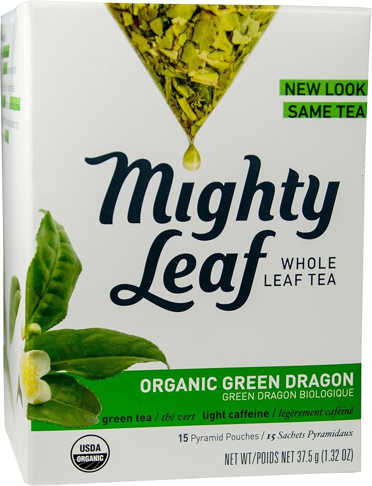 Tea Green Dragon Organic 6/15ct Mighty Leaf