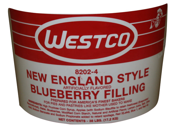 Filling NE Blueberry 38lb Pail Westco 08202