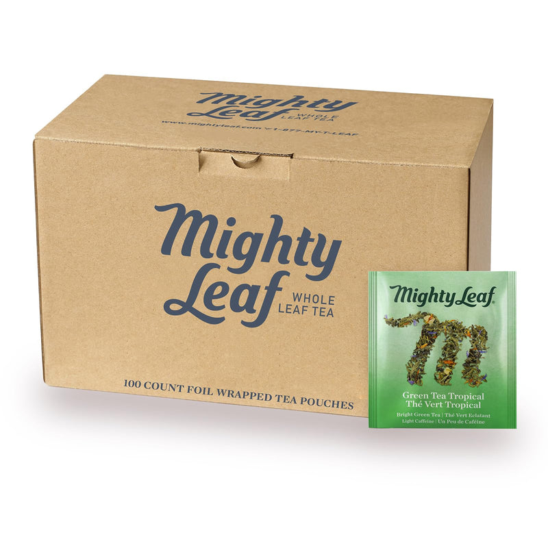 Tea Green Tea Tropical 100ct. Mighty Leaf