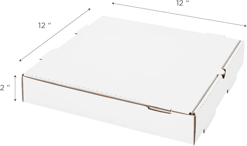 Boxes Pizza 12in. Hot Fresh Corrugated White 50ct
