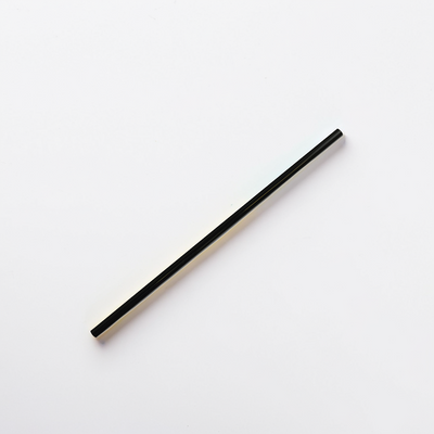 Straw Jumbo Black 5.75 2500ct