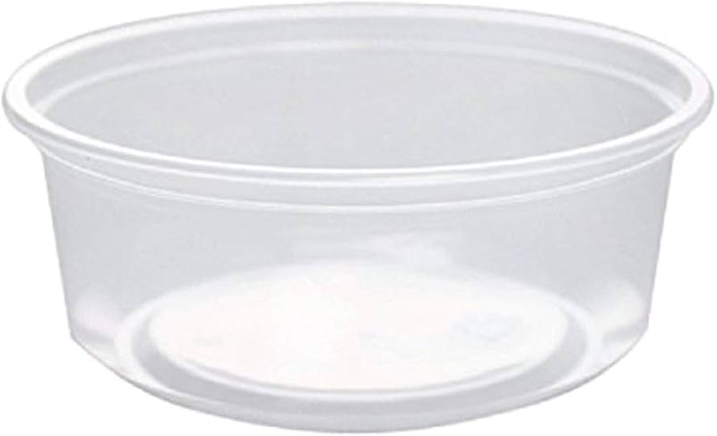 Container Deli Round Polypro Translucent 500ct