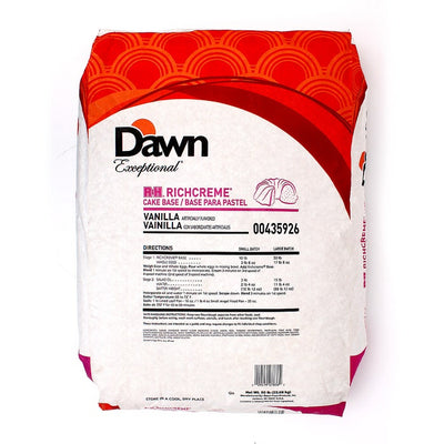 RichCreme Cake Base Vanilla 50lb Dawn (435926)