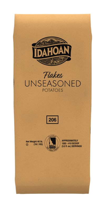 Potato Flakes Idahoan Mashed 40lb