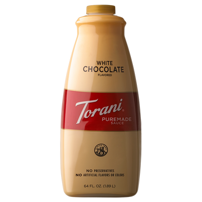 Torani White Chocolate Sauce 4/64oz