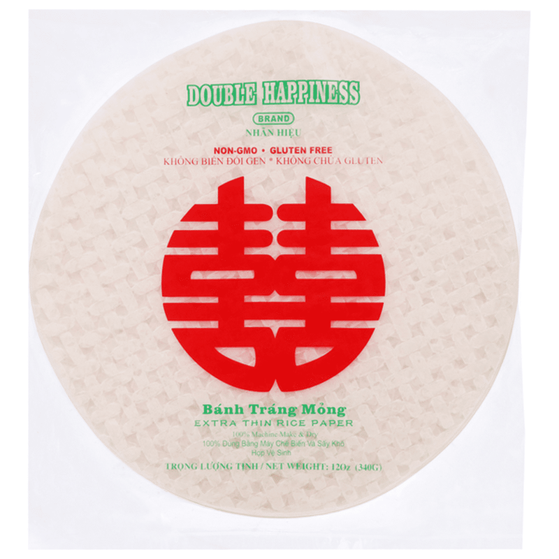 DH Extra Thin Rice Paper 25cm 12oz