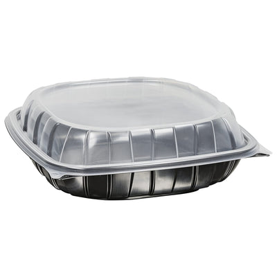 Container 1 comp Hinged Dual Color 10.75x8x3