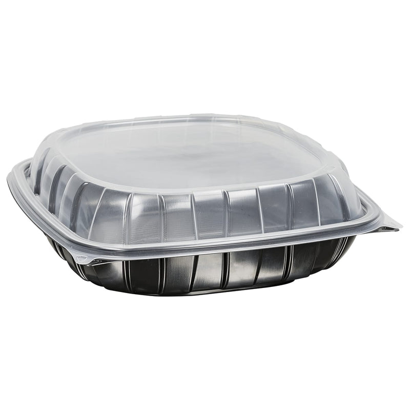 Container 1 comp Hinged Dual Color 10.75x8x3