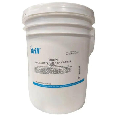 Buttercream Fluffy White 35lb Pail
