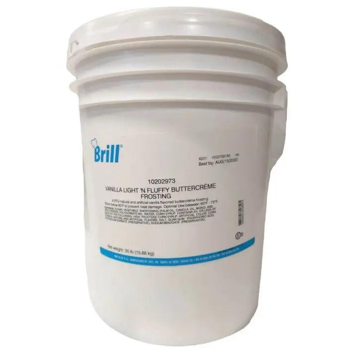 Buttercream Fluffy White 35lb Pail