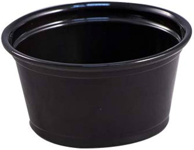 Portion Cups 2oz Black 2500