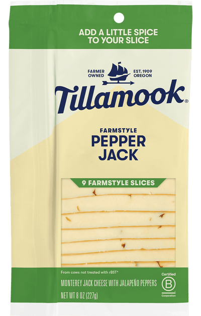 Cheese Sliced Pepper Jack Tillamook