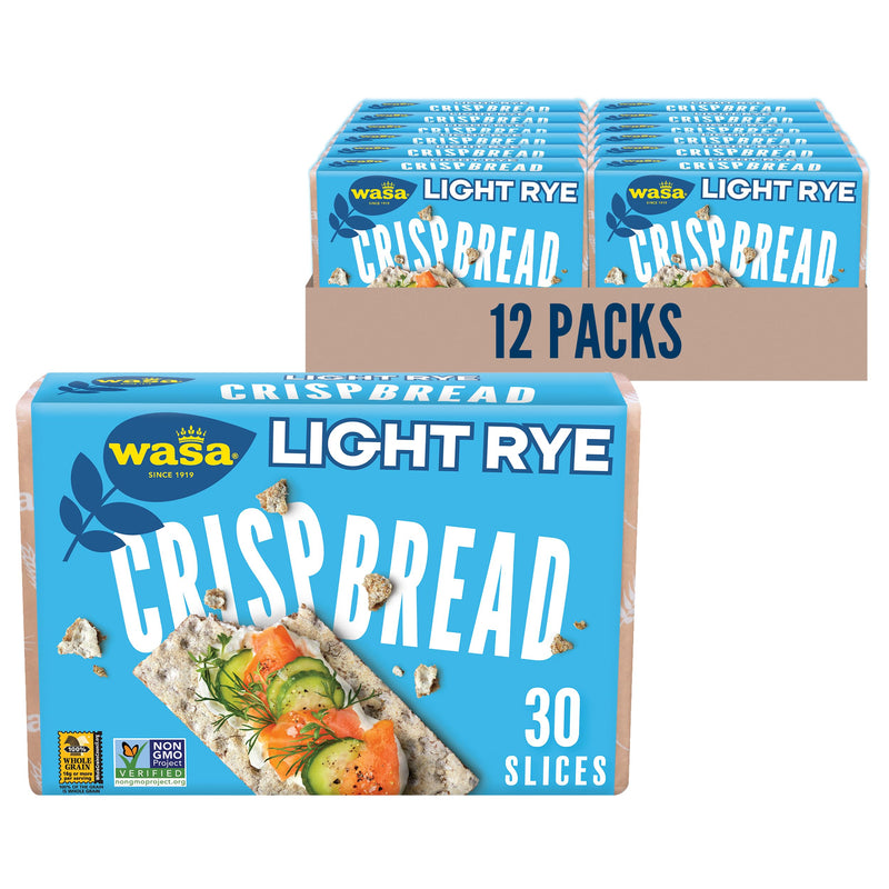 Wasa Crispbread Light Rye Crackers 9.5oz