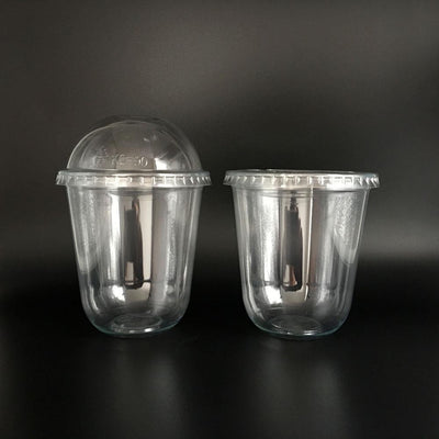 Lid Bubble Flat 12-22oz 1000ct (U shaped Cups)