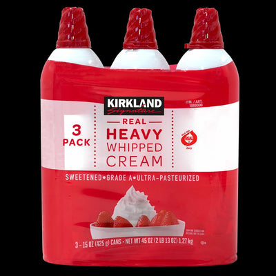 KS Heavy Whipped Cream 15oz 3ct