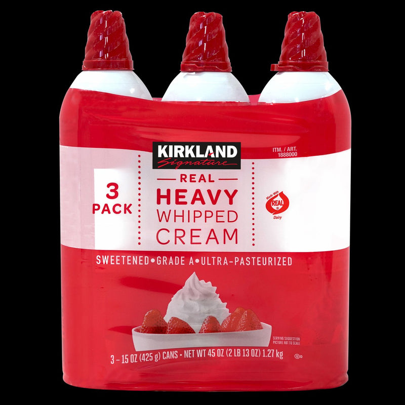 KS Heavy Whipped Cream 15oz 3ct