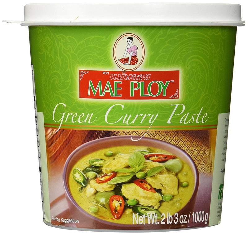 Mae Ploy Green Curry Paste 35oz Tub