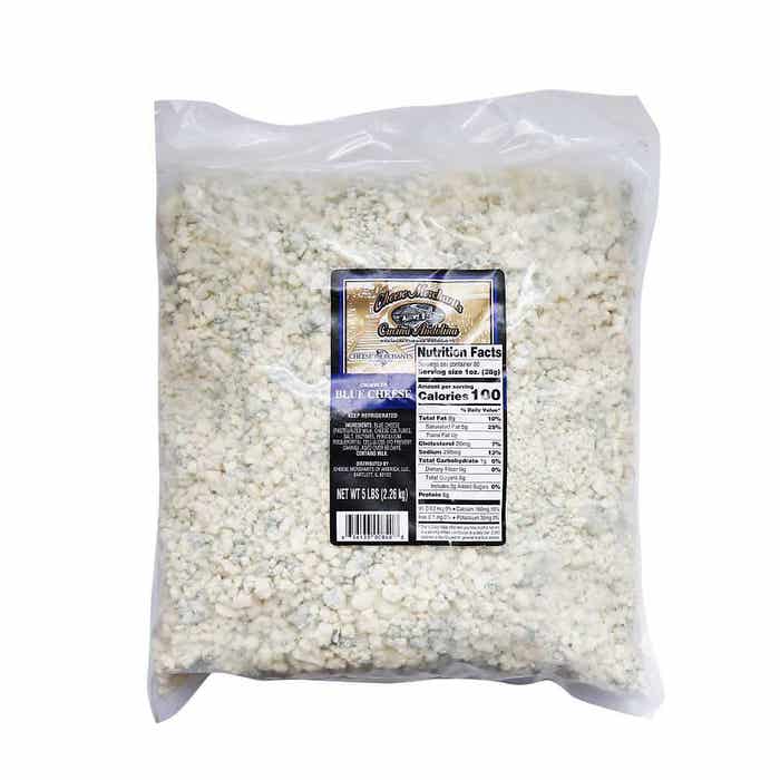Blue Cheese Crumbles 4/5lb Cucina Andolina