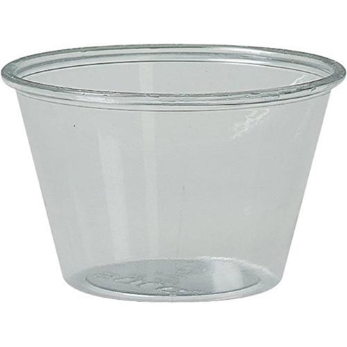 4oz Clear Plastic Souffle Cup 10/250