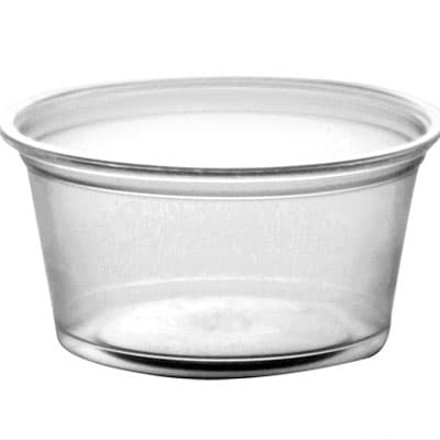2oz Clear Plastic Souffle Cup2500ct