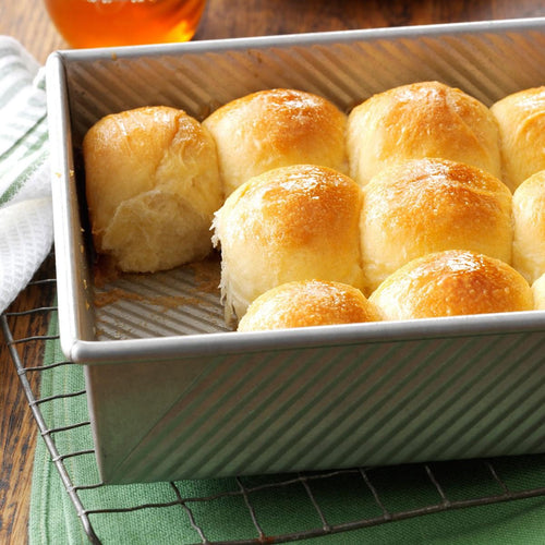Bread Honey Dinner Rolls Pan