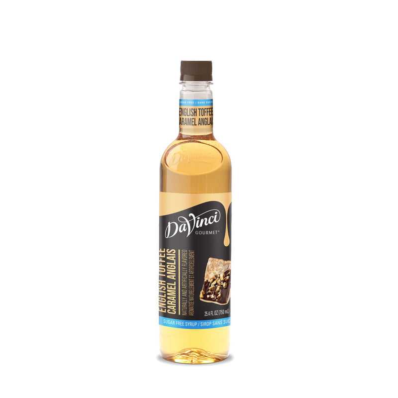 DaVinci SF English Toffee 12/750ml (PET)