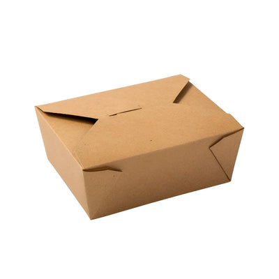 Food Container #1 Eco-Box Kraft 450/cs