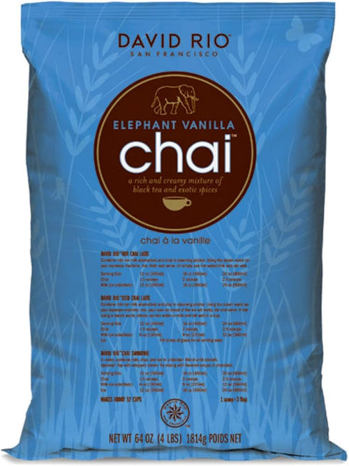 Chai Elaphant Vanilla David Rio 4/4lb (Highliner Coffee)