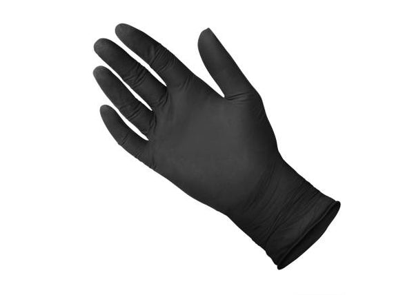 Gloves Black Nitrile Powder Free Small 10/100ct (75001127) *** Special Order ***