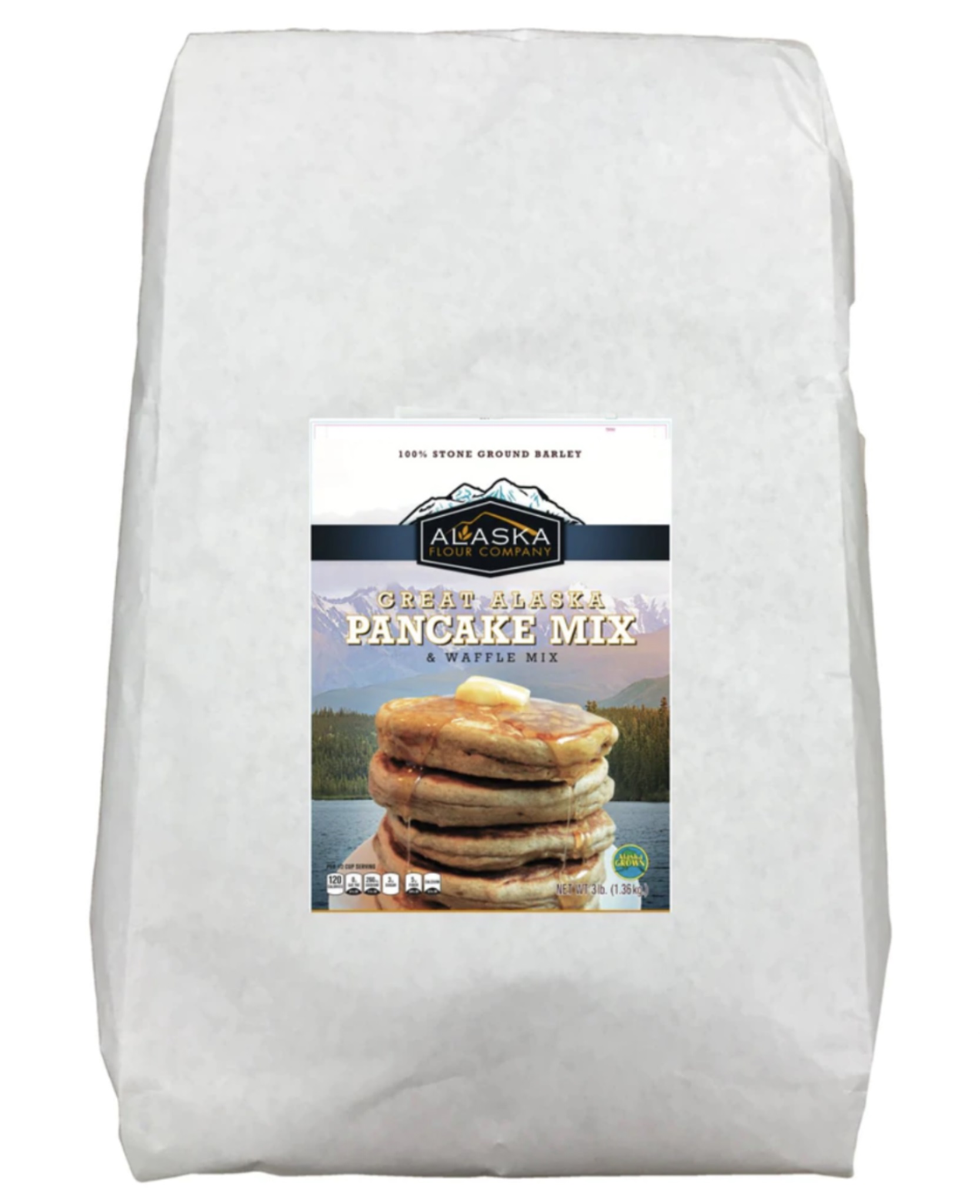 Pancake Mix Great Alaska 25lb AK Flour Company - Sold by PACK