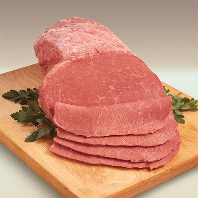 Corned Beef Flat Cooked 2/6lb RW - Sold by EA