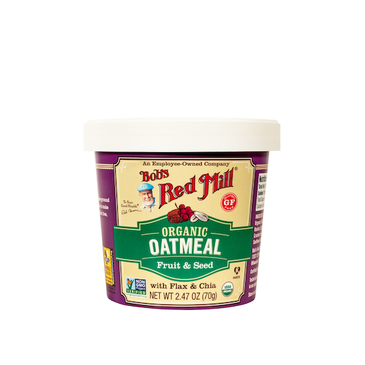 Oatmeal Cup Organic Fruit & Seed 12/2.47oz - Sold by PACK