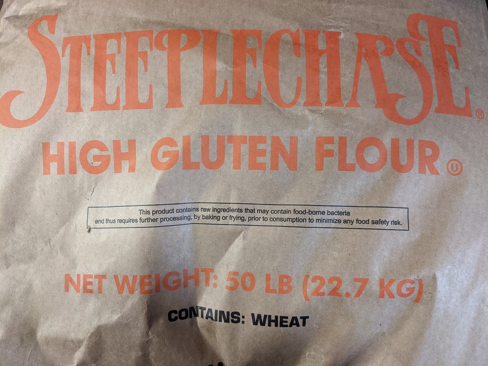 Flour Steeplechase HG Unbleached 50lb - Sold by PACK