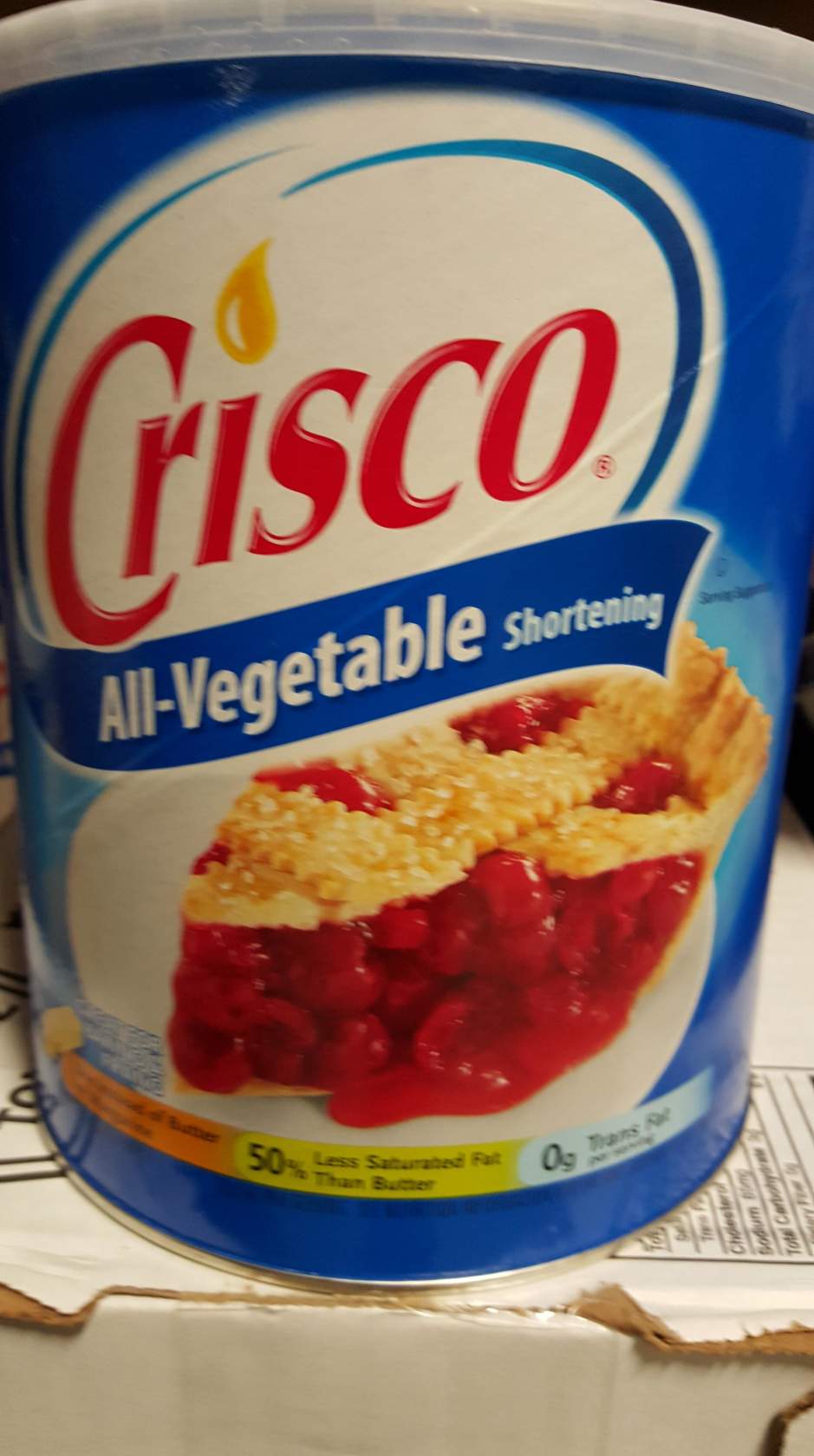 Shortening Crisco 6lb - Sold by PACK
