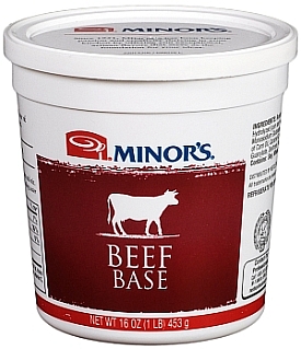 Beef Base Minors Gluten free 6/1lb - Sold by EA