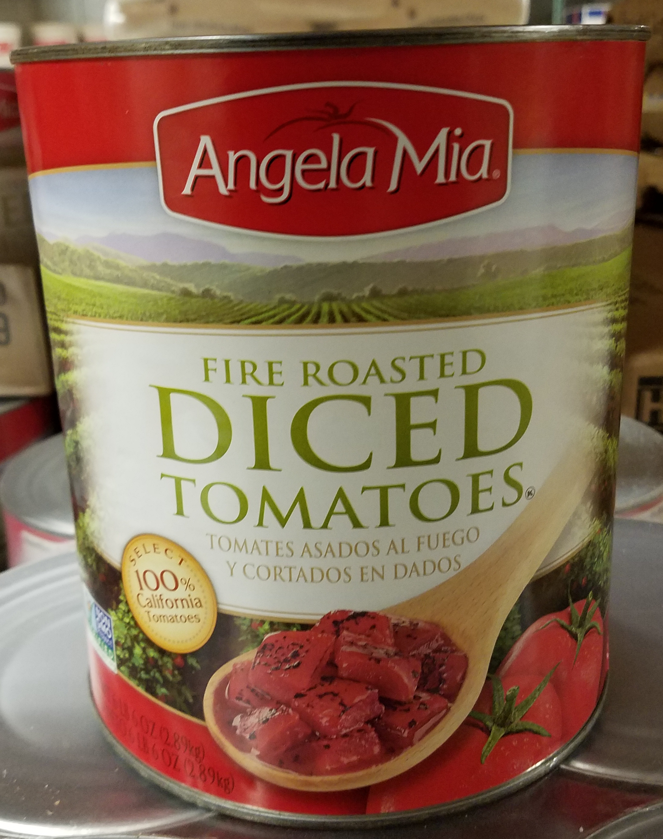 Tomato Fire Roasted Diced 6/#10 - Sold by EA