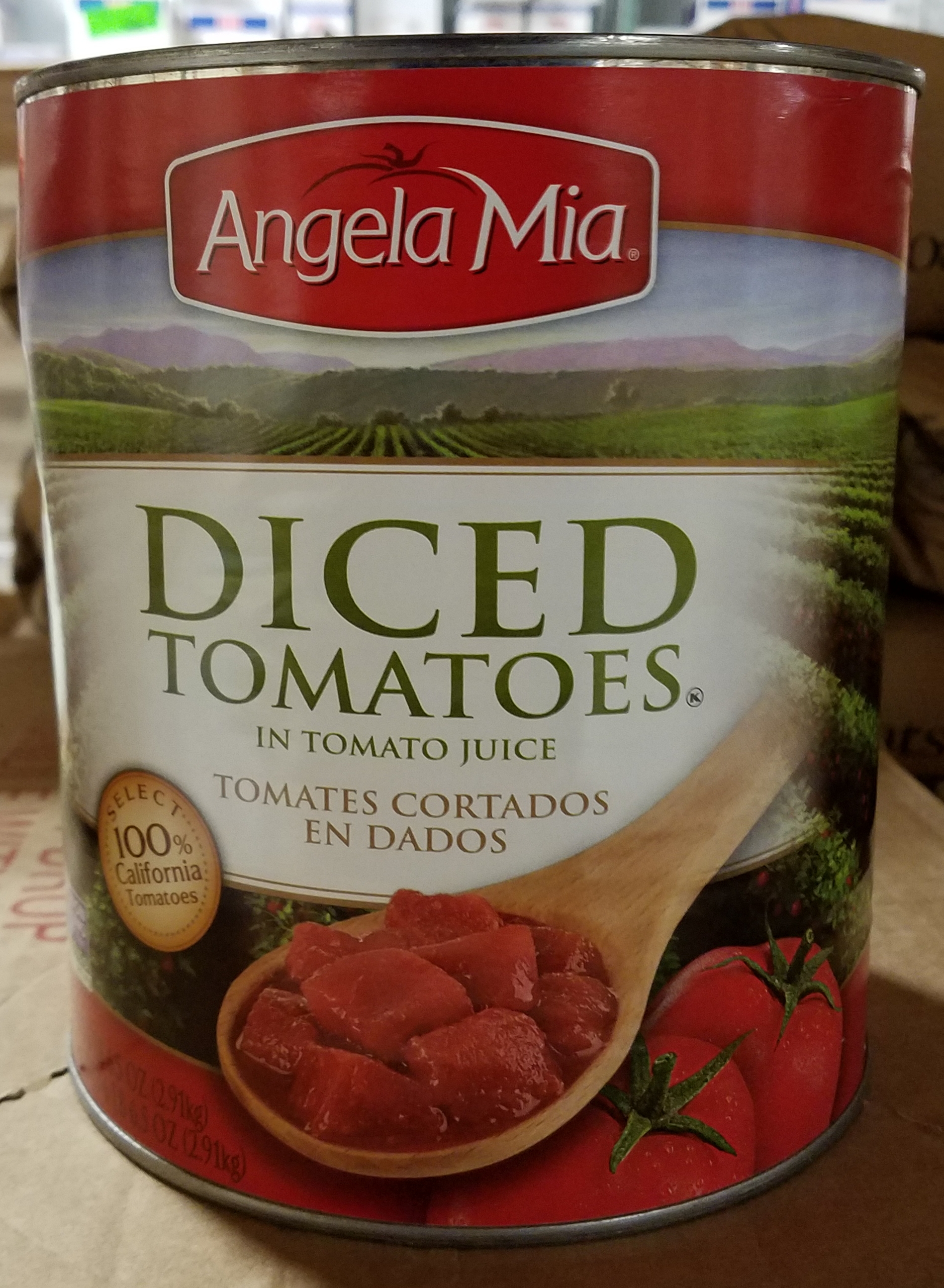 Tomato Diced in Juice 6/#10 - Sold by EA