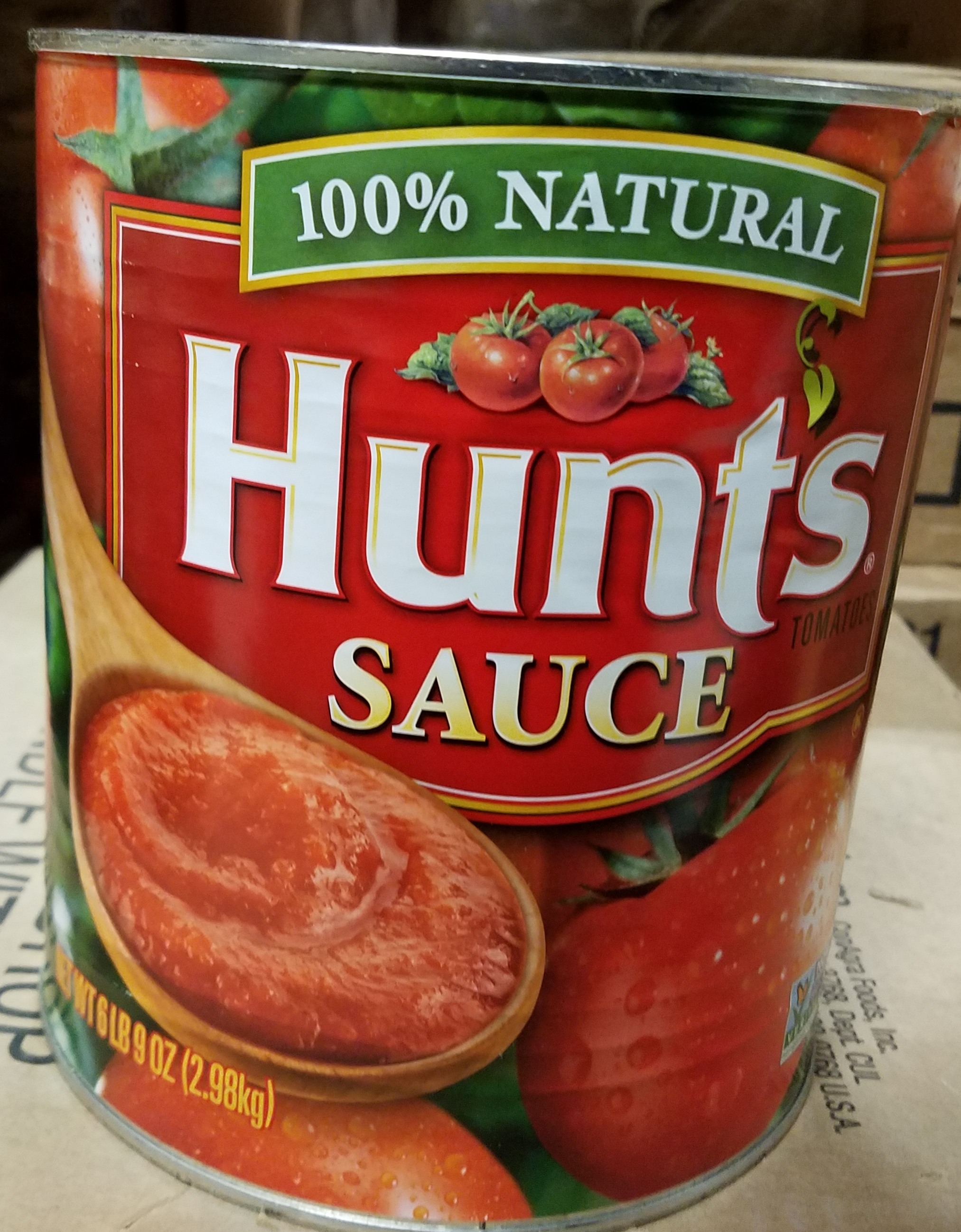 Tomato Sauce 6/#10 Hunts - Sold by EA