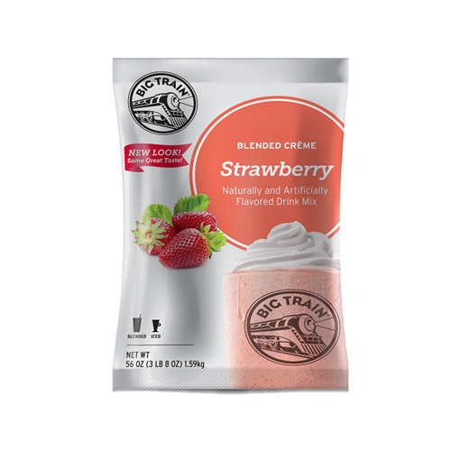 Big Train Blended Creme Strawberry 5/3.5lb - Sold by EA