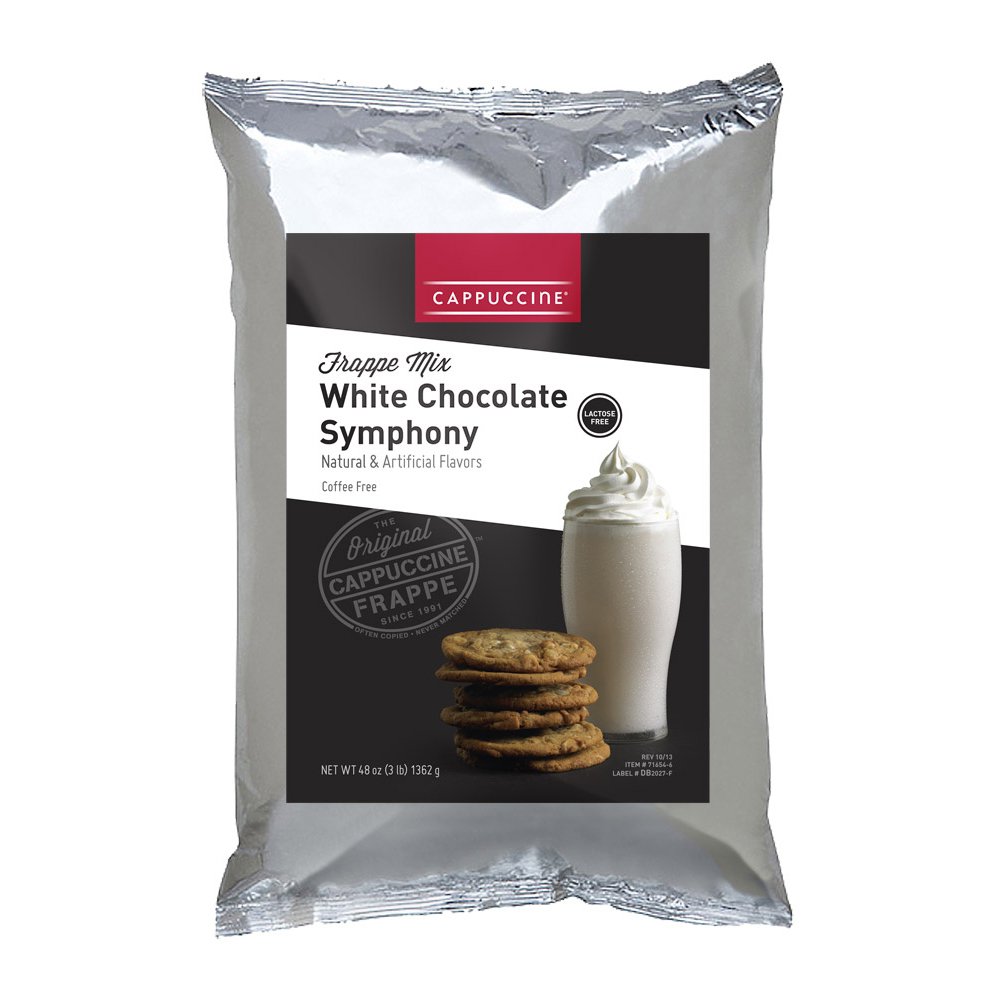 Cappuccine Wh Choco Symphony 5/3lb - Sold by EA