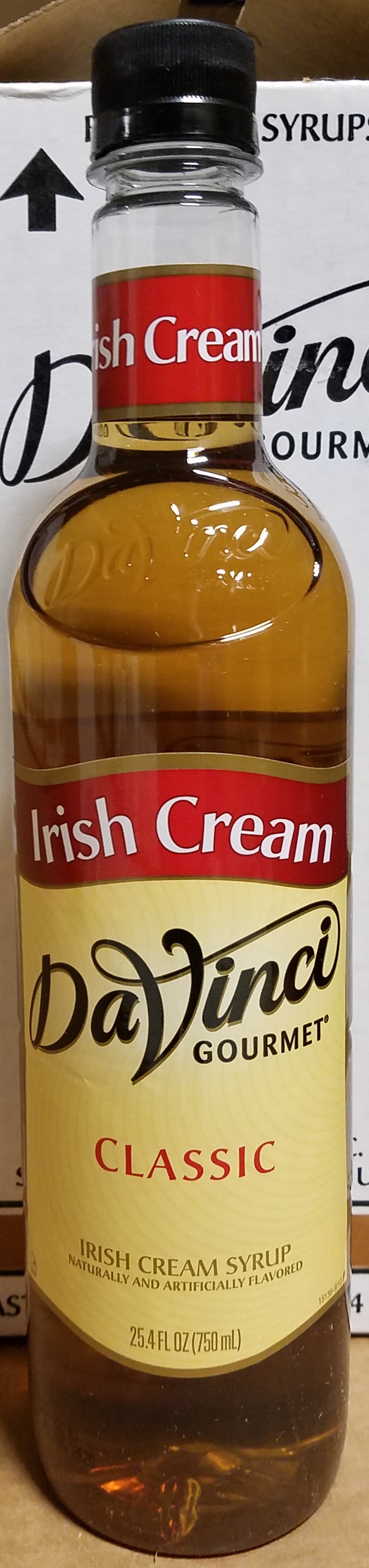 DaVinci Irish Cream 4/750ml - Sold by EA