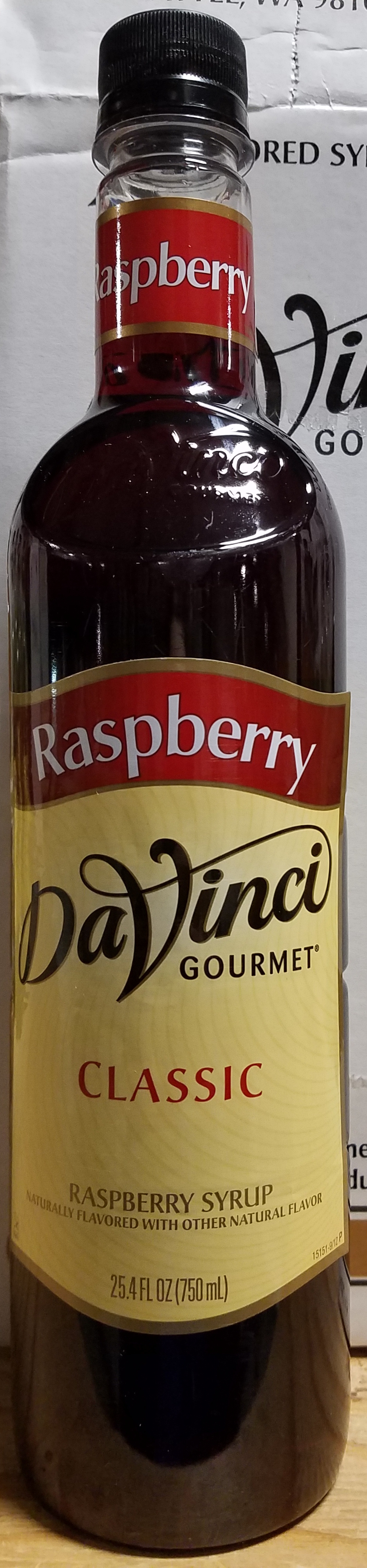 DaVinci Raspberry 4/750ml - Sold by EA