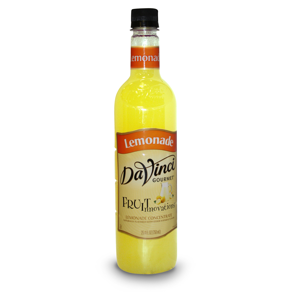 DaVinci Lemonade Concentrate 4/750ml - Sold by EA