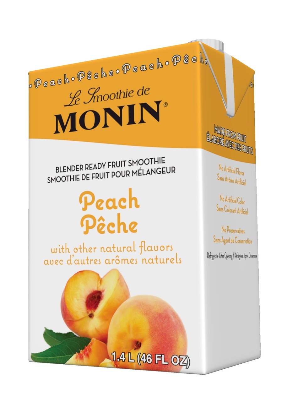 Monin Smoothie Peach 6/1.4L - Sold by EA