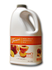 Torani Peach Real Fruit Smoothie 6/64oz - Sold by EA